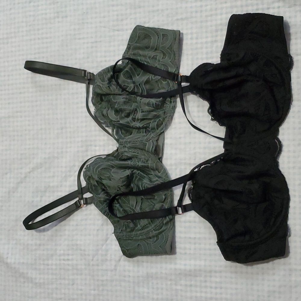 Aerie Garden Lace Balconette Unlined Bras